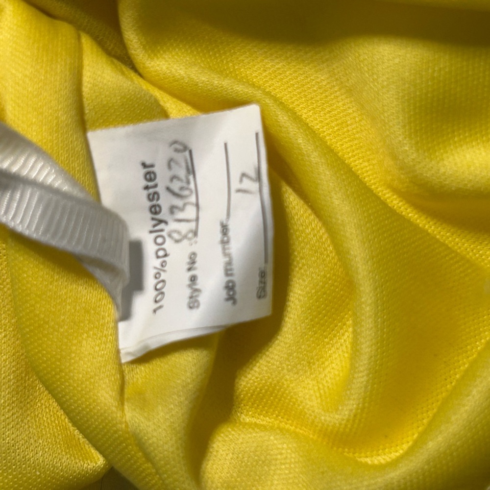 Radiant Yellow Sequin Midi Dress - Picture 5 of 7